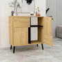 Hanah Home Darien - Roble Zafiro, Madera Negra